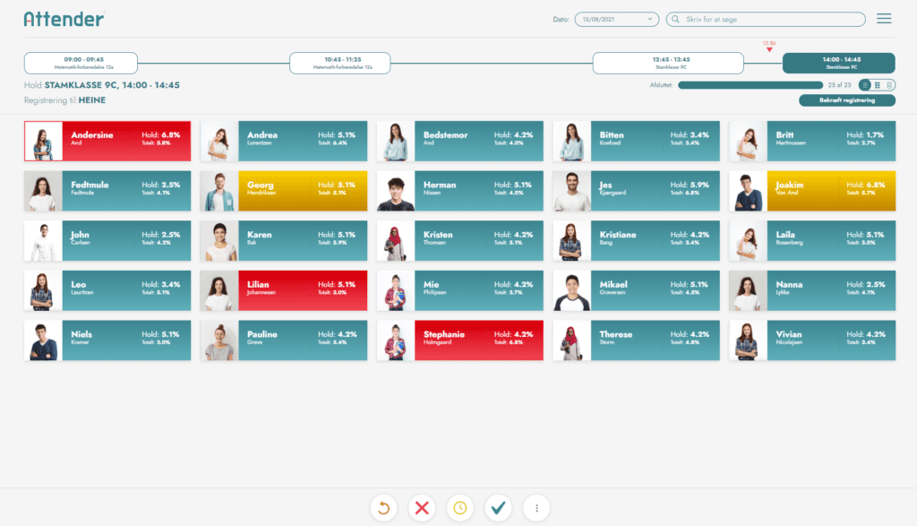 Finally version 1.0 of Attender is live. Here we will run through all the functions in version 1.0. The focus is on easy and fast attendance registration in web.