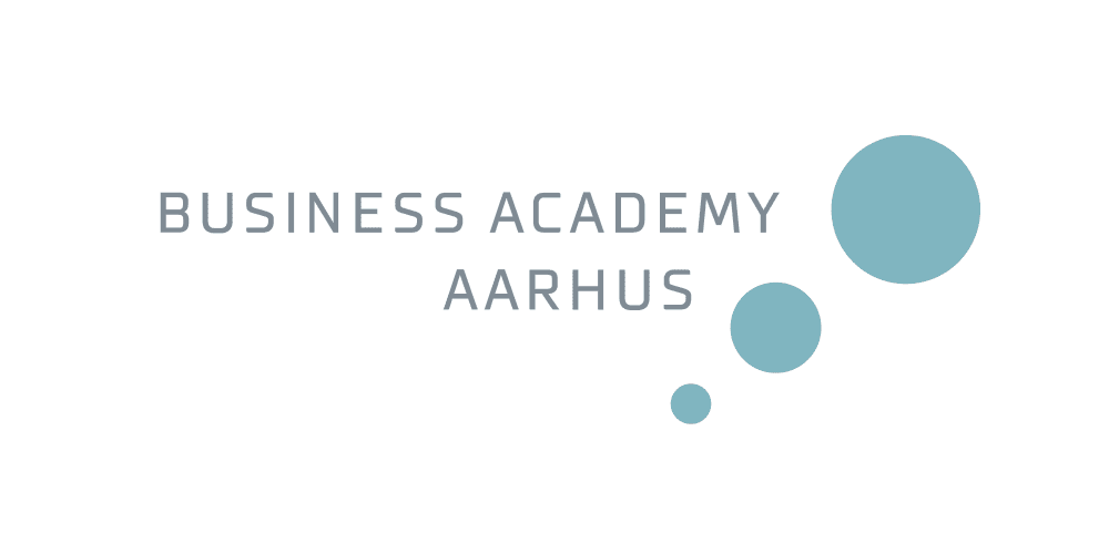 Business Academy Aarhus logo.