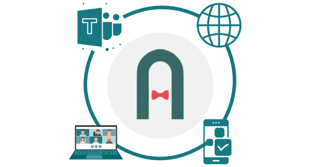 Attenders ecosystem with Teams, web, and app